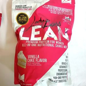 Lady Boss Lean Vanilla Cake Protien shake exp 9/21